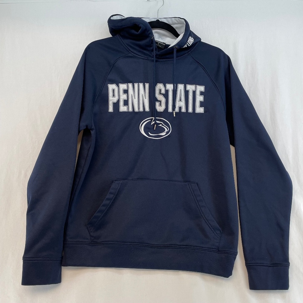 Penn State Nittany Lions Hoodie Colosseum Navy Blue Size Small